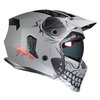 Nitro NZ302 Fighter Helmet Satin Skull