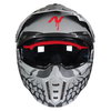 Nitro NZ302 Fighter Helmet Satin Skull