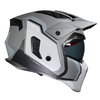 Nitro NZ302 Fighter Helmet Satin Black Grey Gun