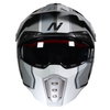 Nitro NZ302 Fighter Helmet Satin Black Grey Gun
