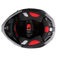 NZ302 Fighter Helmet Satin Black Grey Gun