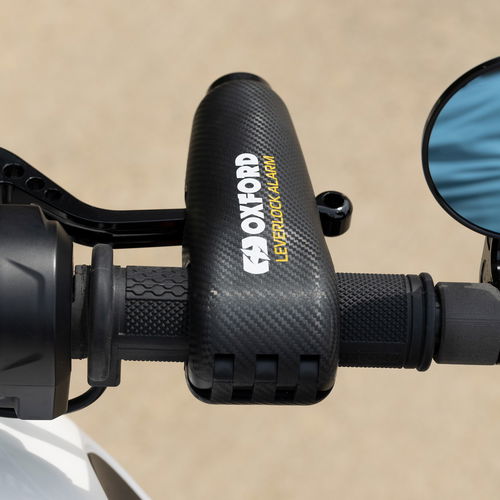 Oxford Products LeverLock Alarm Black