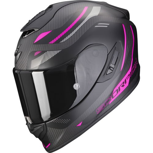 Scorpion EXO-1400 EVO Carbon Air Helmet Carbon Kydra Pink