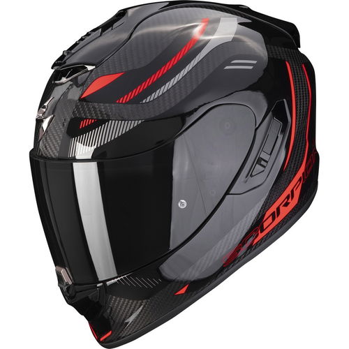 Scorpion EXO-1400 EVO Air Helmet Carbon Kydra Red