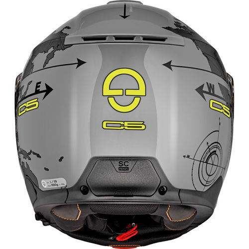 Schuberth C5 Helmet Globe Grey