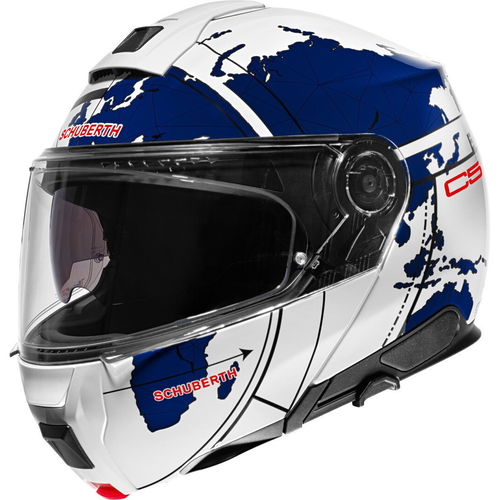 Schuberth C5 Helmet Globe Blue