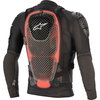Alpinestars Bionic Tech V2 Black Red Jacket Back                                                                                                                                                                                                               