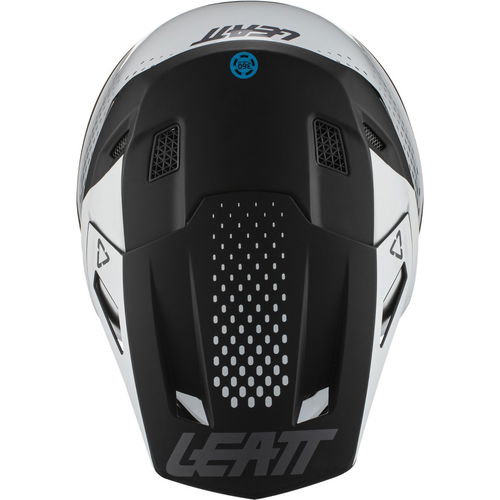 Leatt Moto 8.5 V22 Helmet Black White