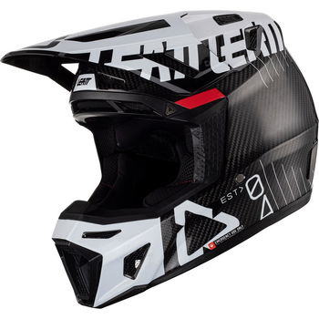 Leatt Moto 9.5 V23 Helmet Carbon White