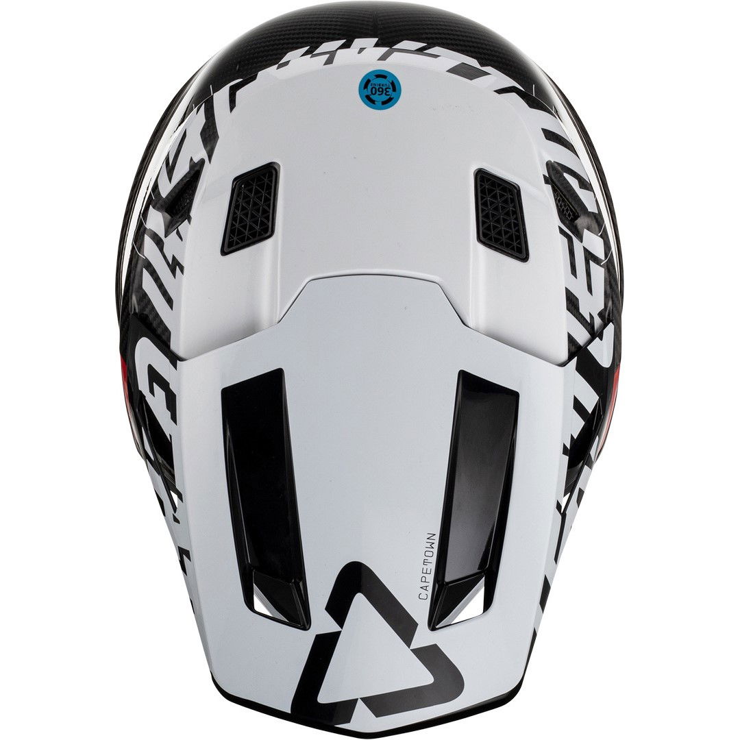 Leatt Moto 9.5 V23 Helmet Carbon White