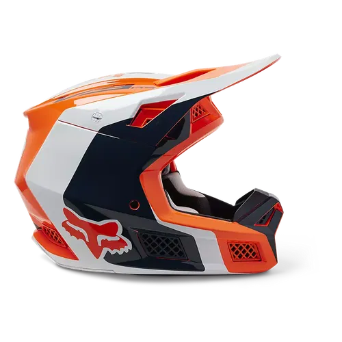 Fox V3 RS Efekt Helmet Flo Orange