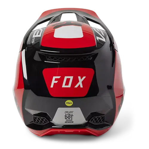 Fox V3 RS Efekt Helmet Flo Red