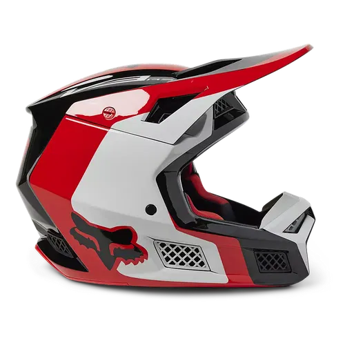 Fox V3 RS Efekt Helmet Flo Red