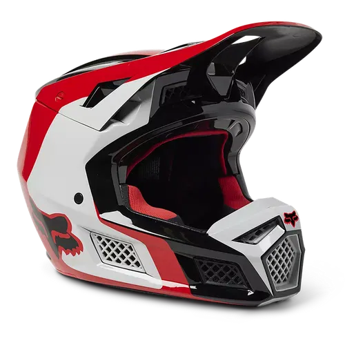 Fox V3 RS Efekt Helmet Flo Red