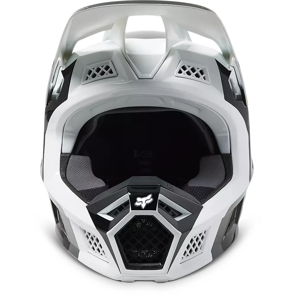 Fox V3 RS Efekt Helmet Black White