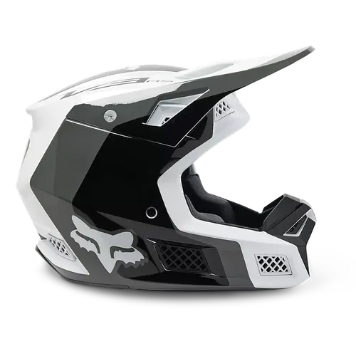 Fox V3 RS Efekt Helmet Black White