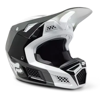 Fox V3 RS Efekt Helmet Black White