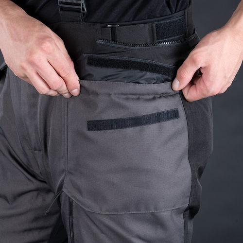 Oxford Products Rockland Pants Charcoal Black Red