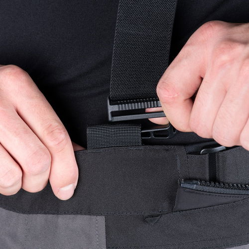 Oxford Products Rockland Pants Charcoal Black Red