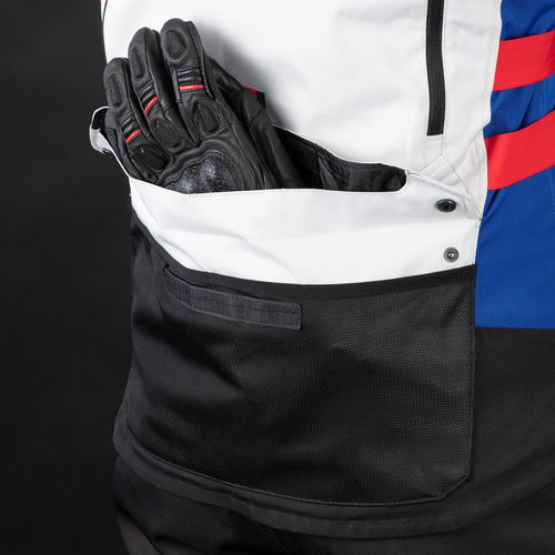 Oxford Products Rockland Jacket Arctic Black Red