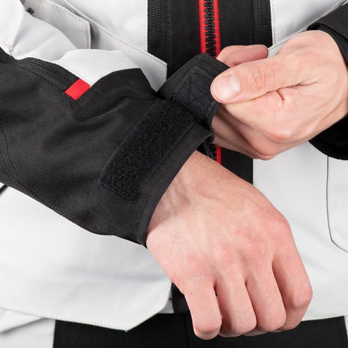 Oxford Products Rockland Jacket Arctic Black Red