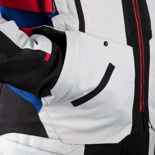 Oxford Products Rockland Jacket Arctic Black Red