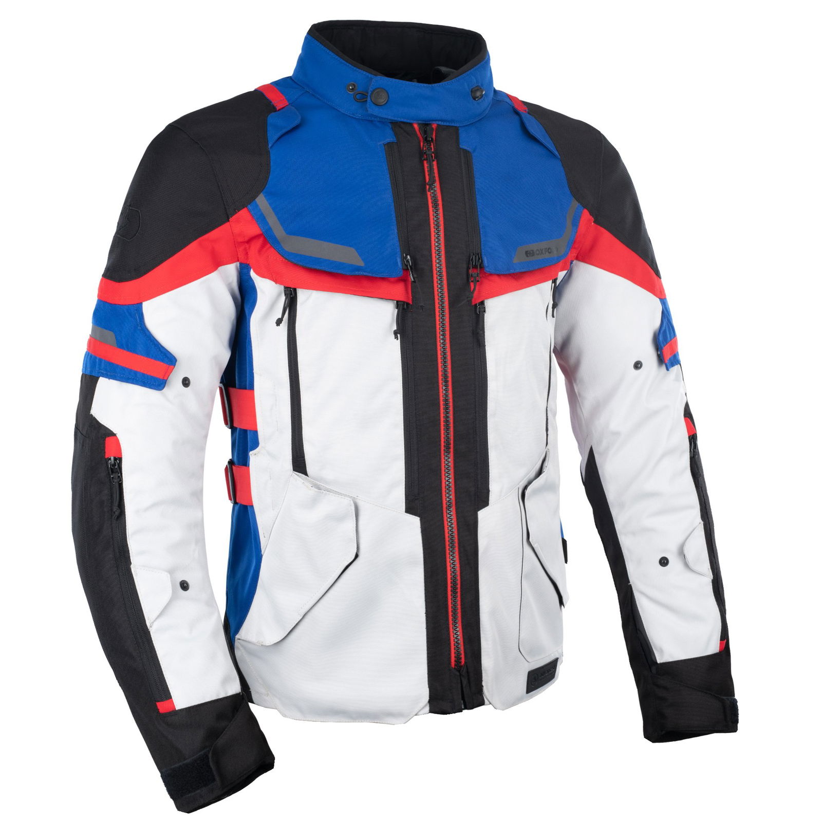 Oxford Products Rockland Jacket Arctic Black Red
