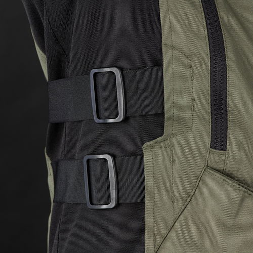 Oxford Products Rockland Jacket Khaki Black Fluo