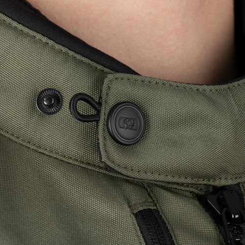 Oxford Products Rockland Jacket Khaki Black Fluo