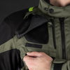 Oxford Products Rockland Jacket Khaki Black Fluo