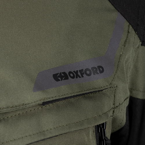 Oxford Products Rockland Jacket Khaki Black Fluo