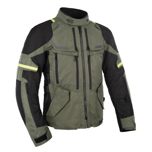 Oxford Products Rockland Jacket Khaki Black Fluo