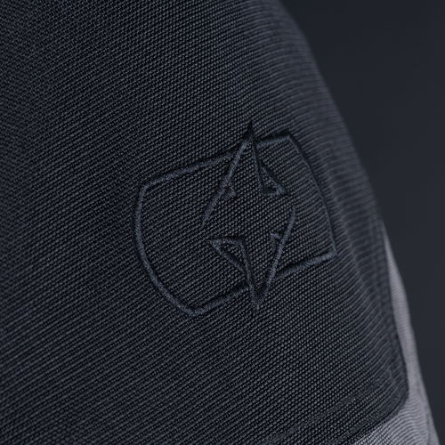 Oxford Products Rockland Jacket Charcoal Black Red