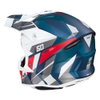 HJC I50 Vanish Helmet White Blue Red