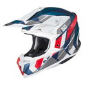 I50 Vanish Helmet White Blue Red