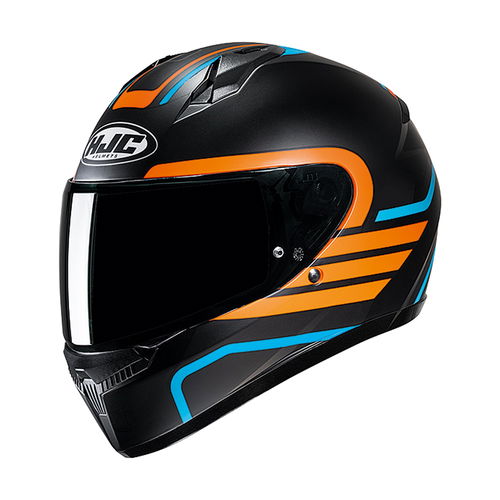 HJC C10 Lito Helmet Blue Orange