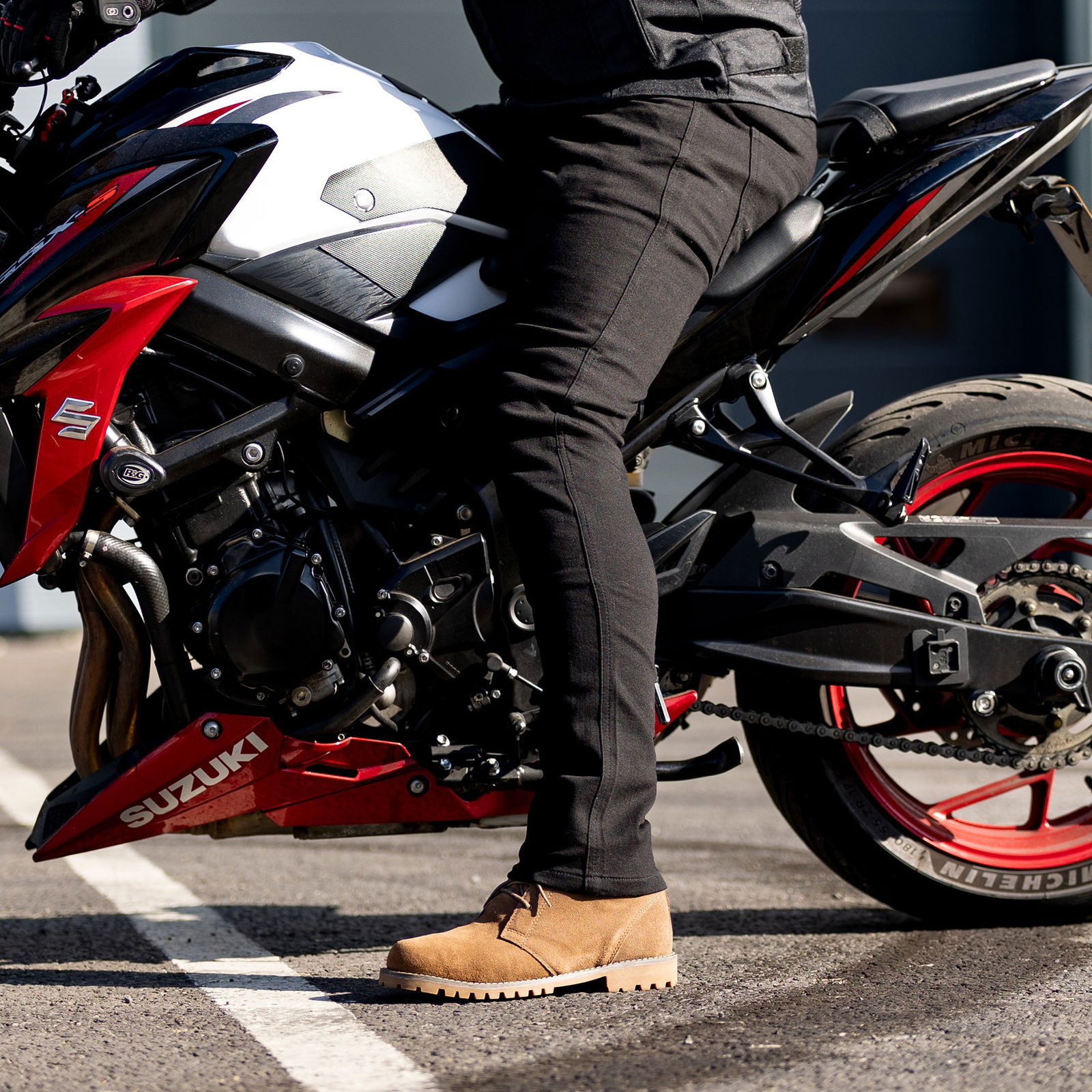 Oxford Products Original Super Stretch Slim Jean Black