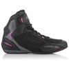 Alpinestars Stella Faster-3 DS Shoe Black Dark Grey Fuchsia