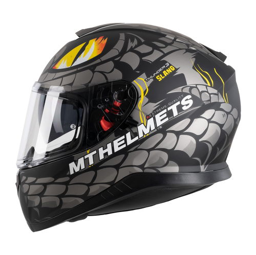 MT Thunder 3 Slang Helmet A2 Matt Grey