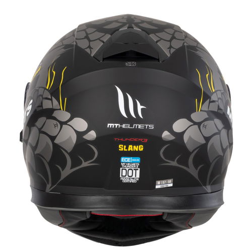 MT Thunder 3 Slang Helmet A2 Matt Grey