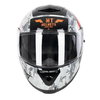 MT Thunder 3 Sniper Helmet Gloss Black Orange