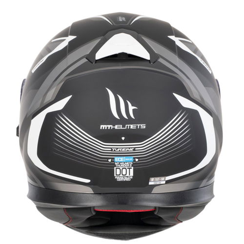 MT Thunder 3 Turbine Helmet C0 Matt White
