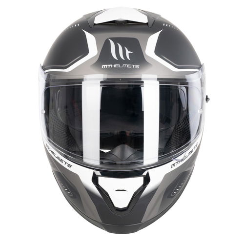 MT Thunder 3 Turbine Helmet C0 Matt White