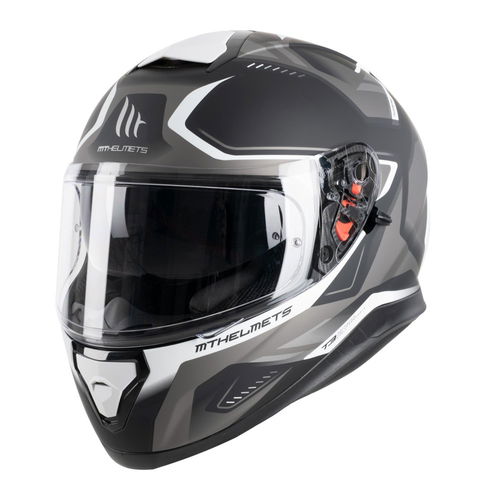 MT Thunder 3 Turbine Helmet C0 Matt White
