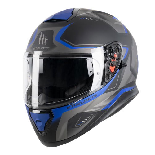 MT Thunder 3 Turbine Helmet C7 Matt Blue