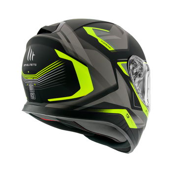 MT Thunder 3 Turbine Helmet C3 Matt Fluo Yellow