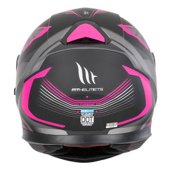 MT Thunder 3 Turbine Helmet C8 Matt Pink