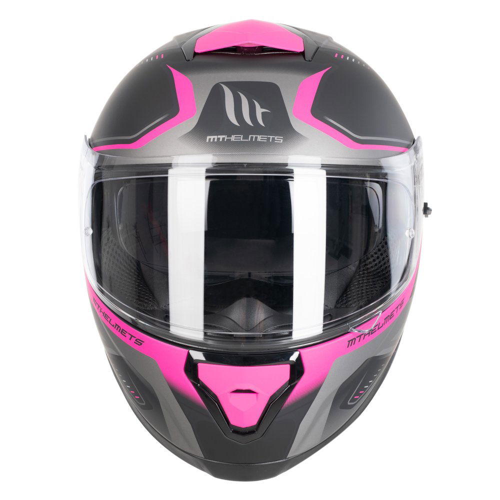 MT Thunder 3 Turbine Helmet C8 Matt Pink
