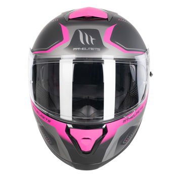 MT Thunder 3 Turbine Helmet C8 Matt Pink
