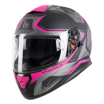 MT Thunder 3 Turbine Helmet C8 Matt Pink
